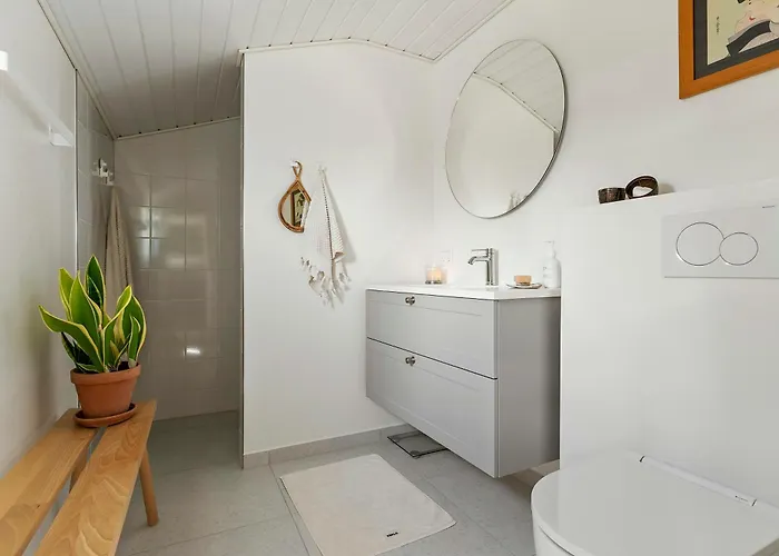 Split-level With View Of Aro Tatil Evi Haderslev